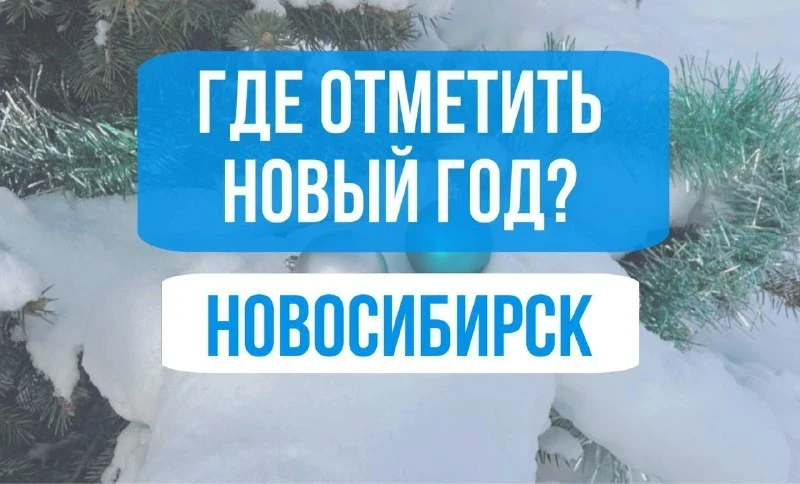 Здравствуй, опа – Новый год! Отдых в Новосибирске зимой