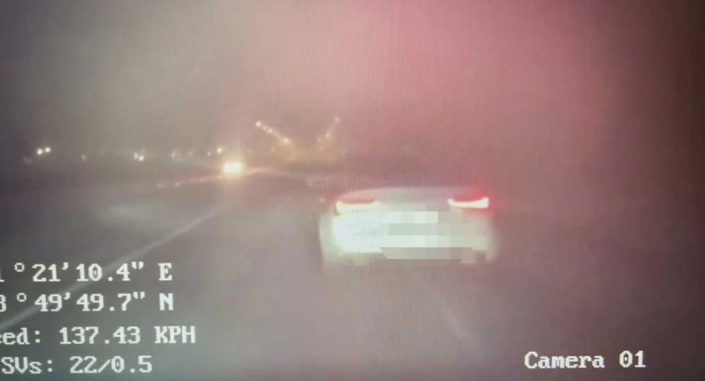 В Хакасии водитель Audi устроил гонки и был арестован на восемь суток