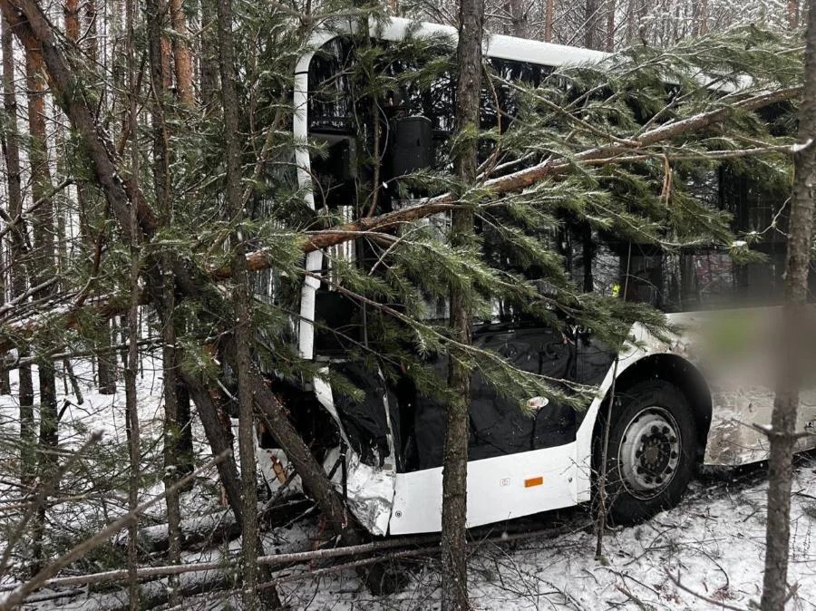 В Иркутской области «Патриот» таранил два автобуса