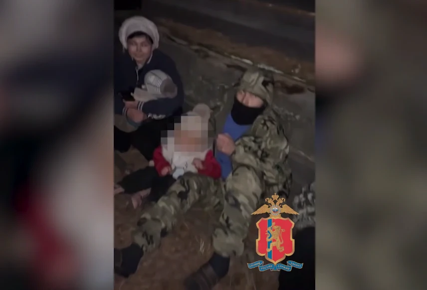 В Красноярском крае мигранты прятались от полицейских в лесу