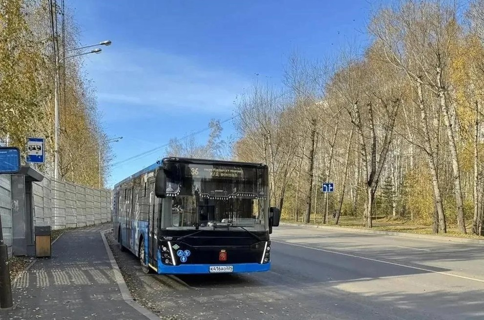 В Красноярске по просьбам жителей продлеваем работу автобусного маршрута №36