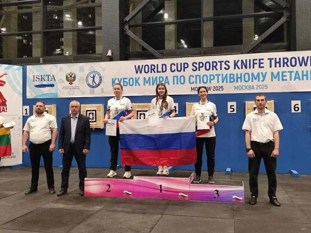 Томская спортсменка завоевала бронзу в «Кубке мира» по метанию ножа