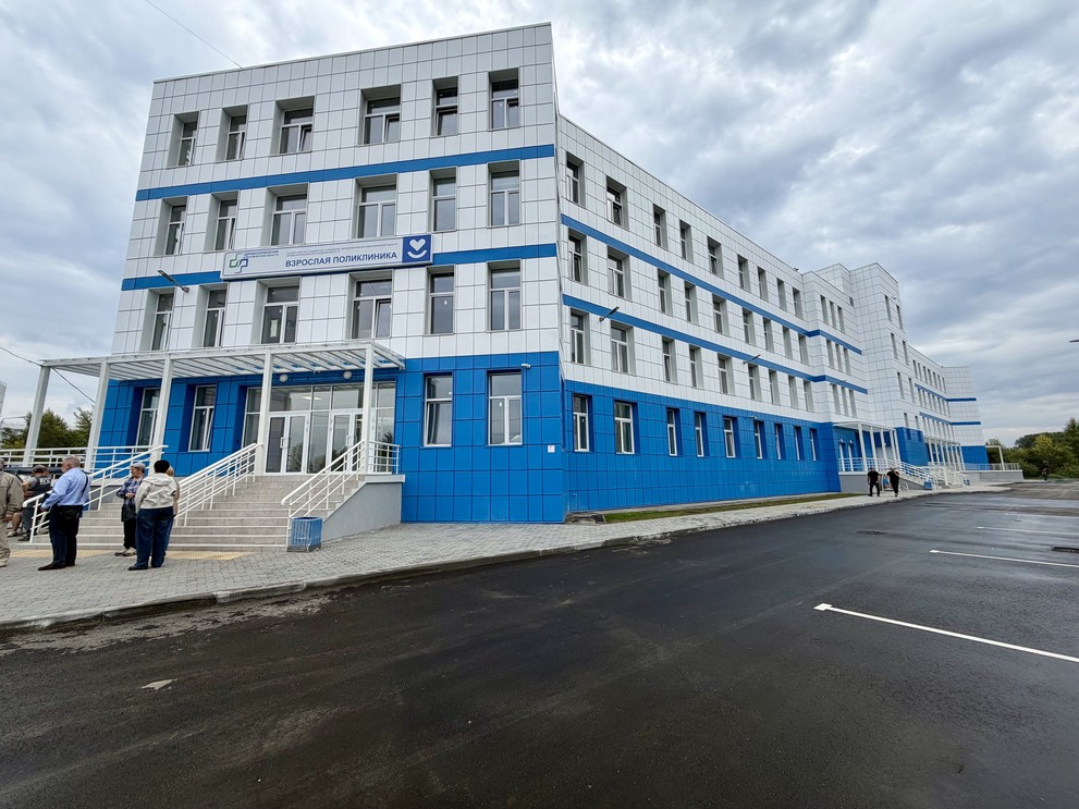 Новая поликлиника в Кировском районе Новосибирска почти готова к открытию