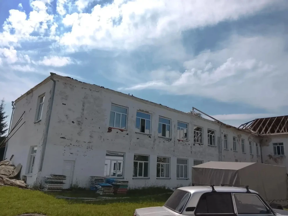 В Хакасии начался капремонт Усть-Бюрской школы