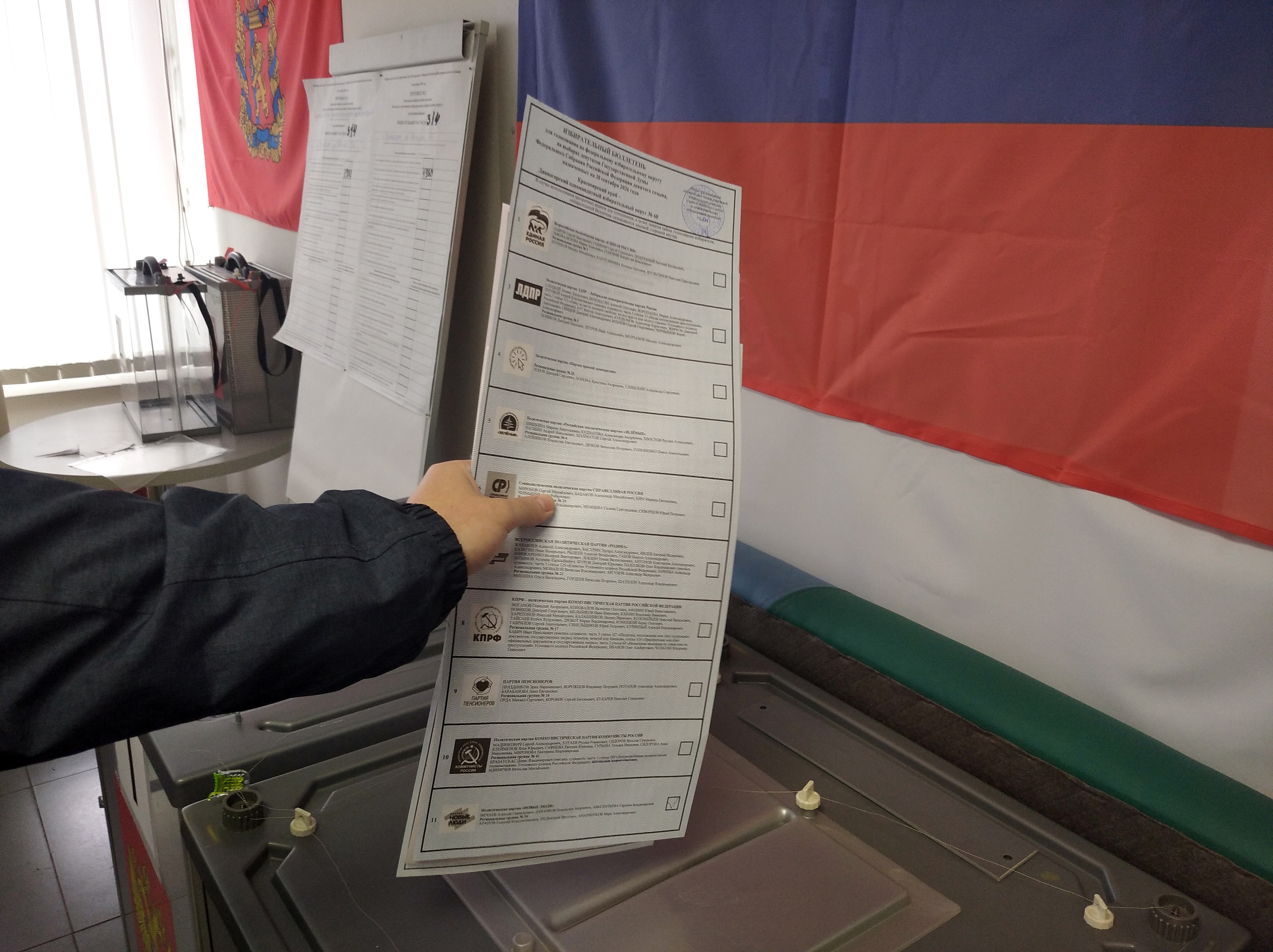 МЫ ВЫБИРАЕМ. Окончательные результаты выборов депутатов Госдумы в Красноярском крае по партийным спискам