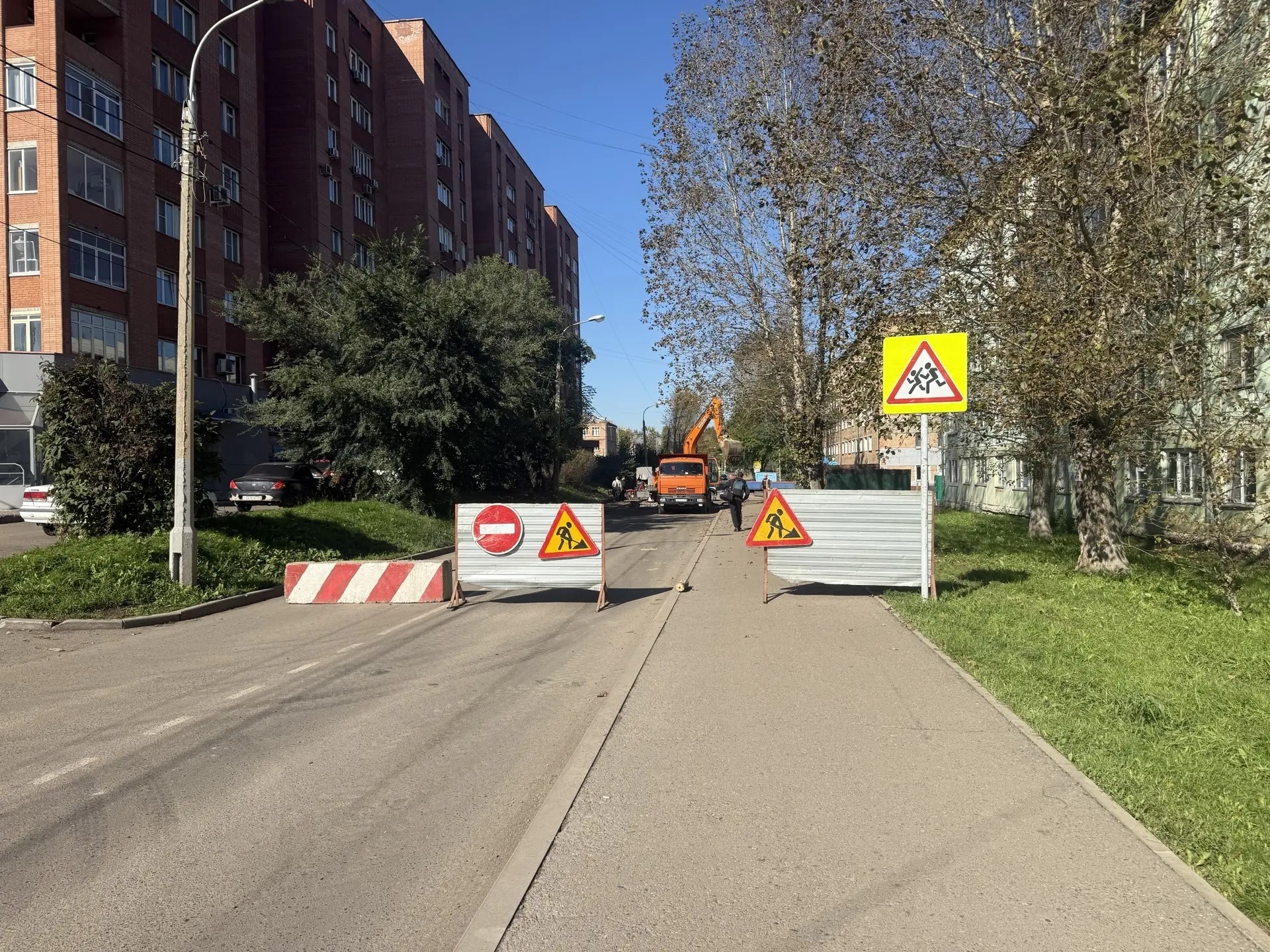 В Красноярске изменится схема движения на улице Курчатова