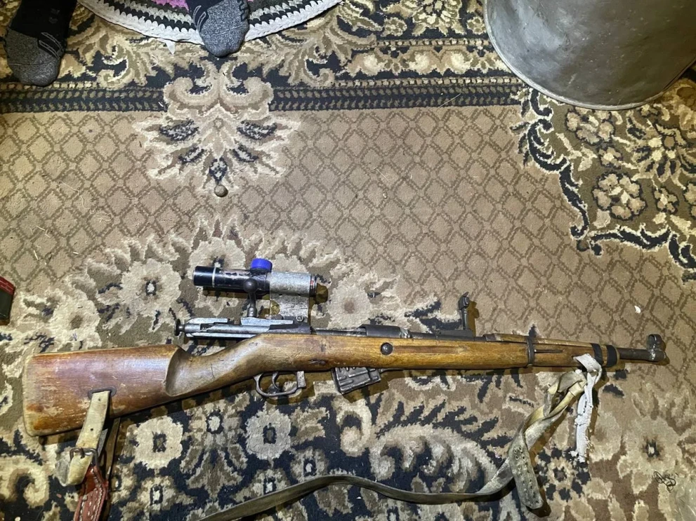 У жителя Красноярского края изъяли незаконно хранившиеся оружие и боеприпасы
