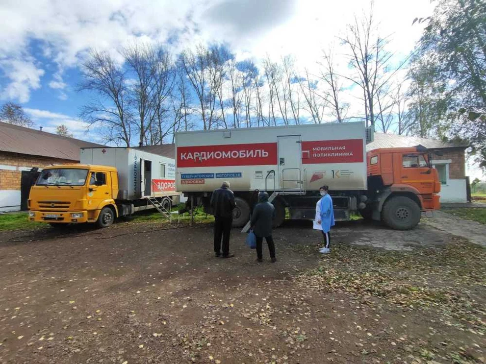 Мобильная поликлиника примет жителей двух округов Красноярского края 