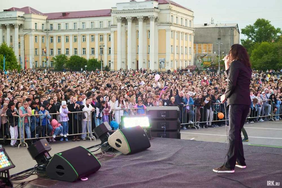 Программа мероприятий на День города в Иркутске