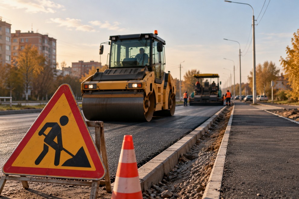 В Хакасии завершают благоустройство улицы Саянской в Абакане