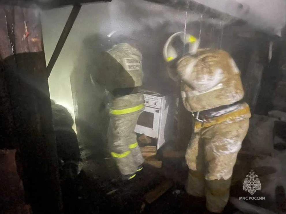 На севере Красноярского края в результате пожара погибли два человека