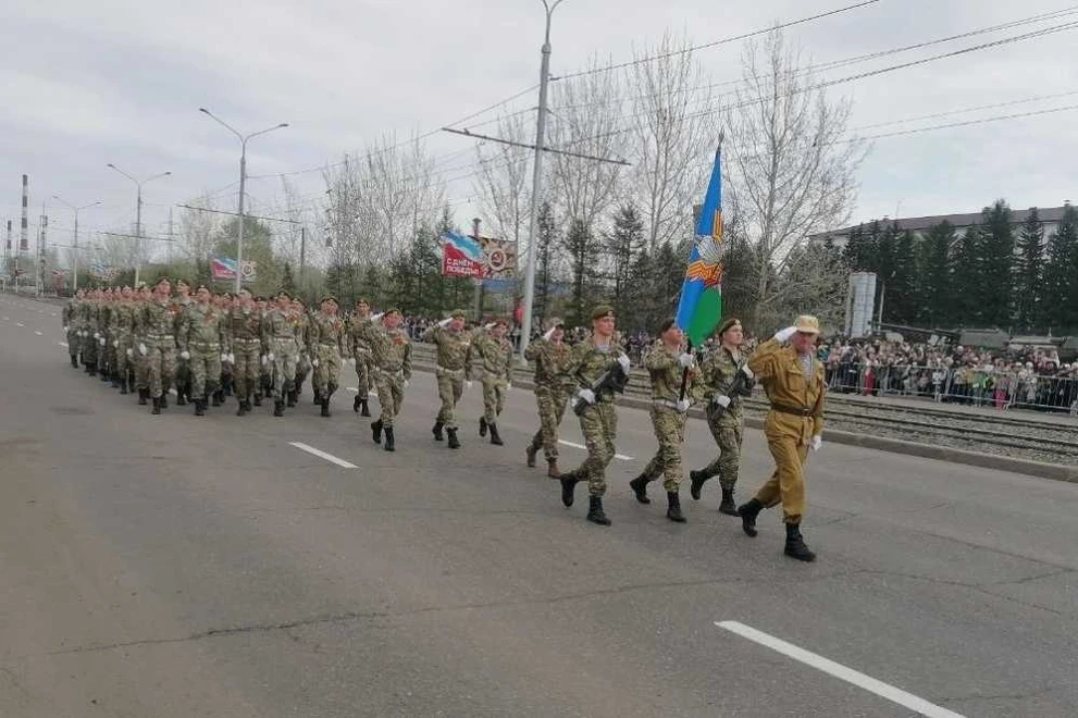В Красноярске прошли торжественные мероприятия в честь 81-й годовщины Победы