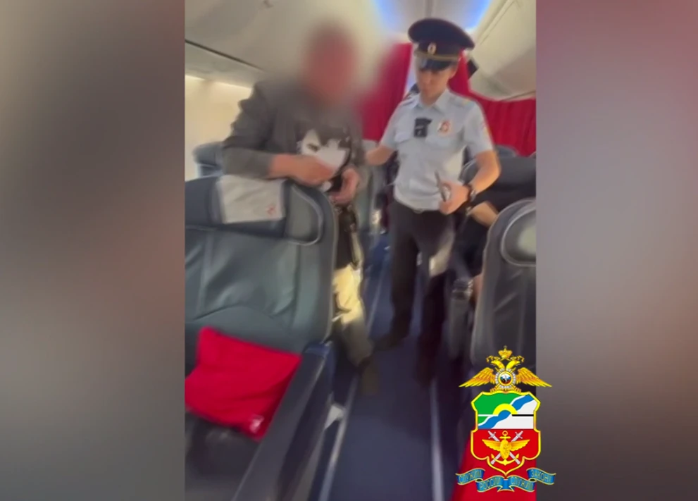 В Красноярске задержали деструктивного пассажира прилетевшего из Якутии
