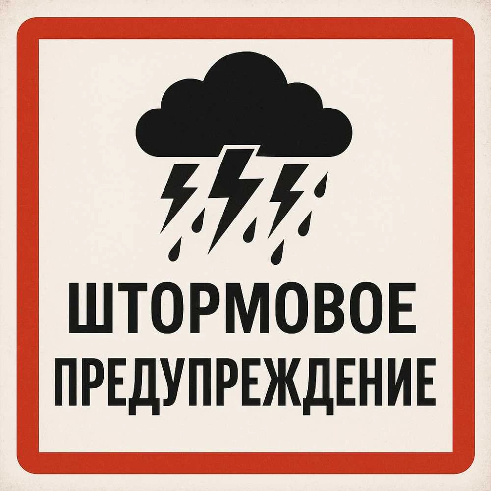 В Омской области объявлено штормовое предупреждение