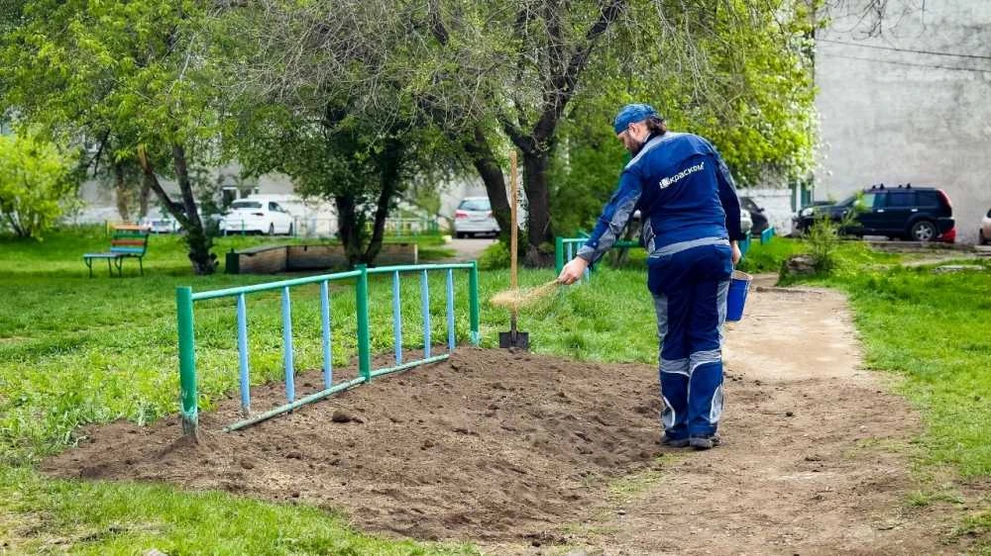 Красноярские коммунальщики подвели итоги первого месяца сезона благоустройства