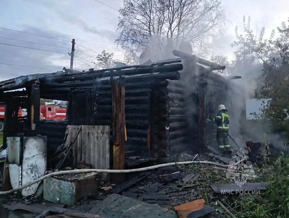 В Козульском округе Красноярского края в пожаре погиб 2-летний мальчик