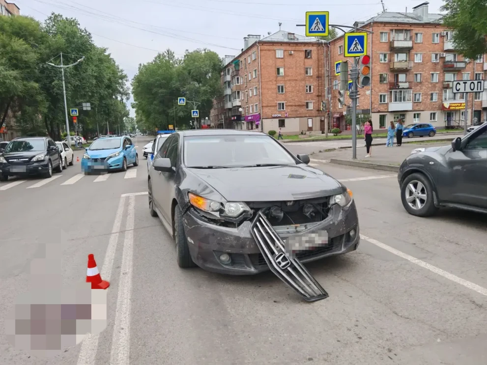 В Хакасия водитель сбил восьмилетнего ребенка на пешеходном переходе