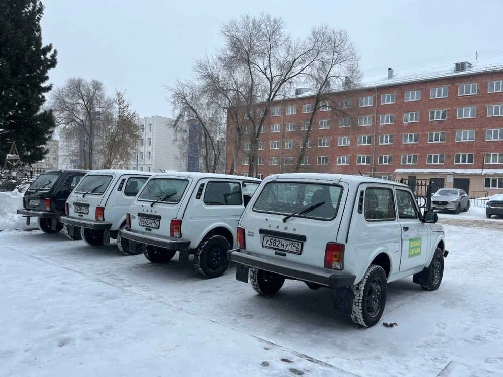 Кузбасс обновил автопарк для охраны лесов