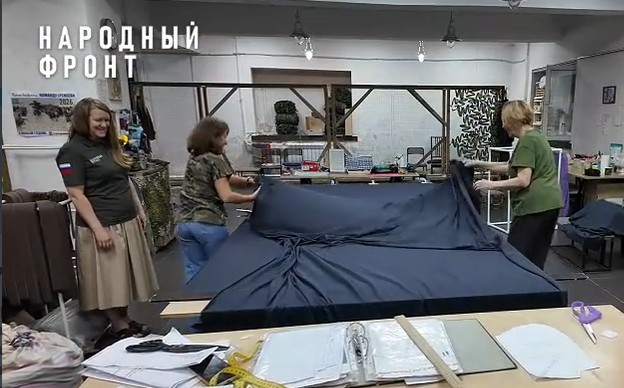 Для пошива одежды красноярским бойцам на СВО закуплена партия ткани