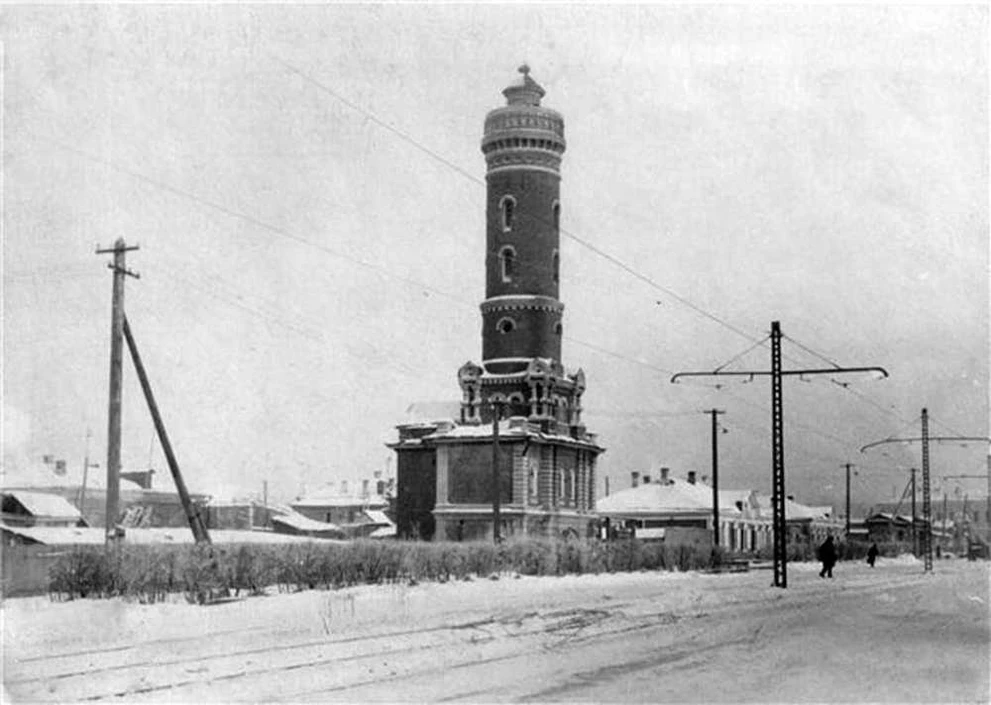 Омская пожарная каланча празднует юбилей 110 лет 