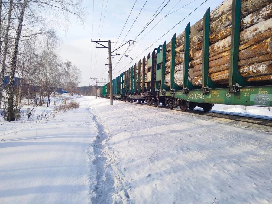 В Томске поезд сбил мужчину, который шёл вдоль путей в наушниках
