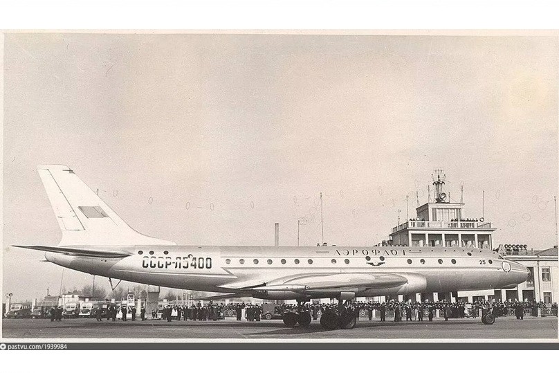 Исполнилось 70 лет с момента, когда первый регулярный рейс Москва-Омск-Иркутск совершил первый в СССР реактивный лайнер