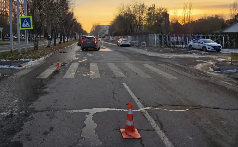 Пожилая женщина погибла на пешеходном переходе в Хакасии