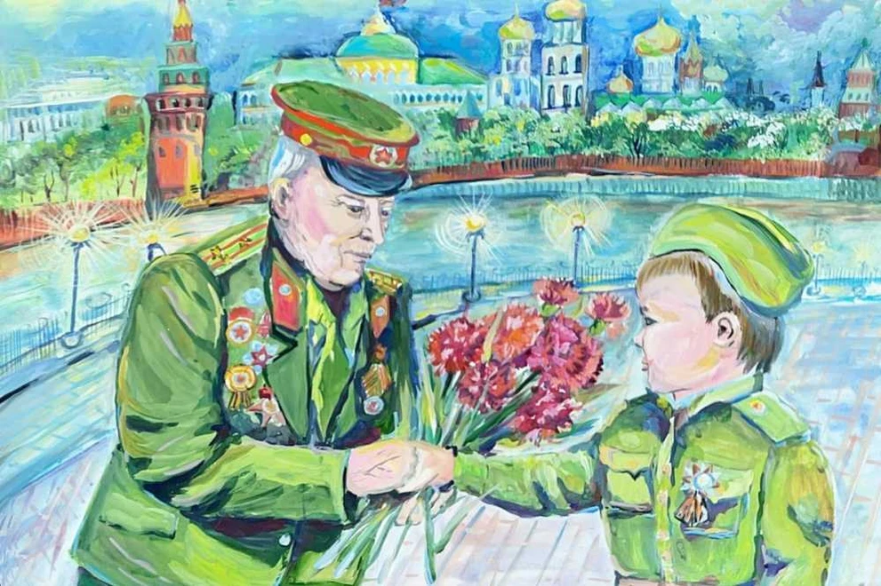 В Красноярском крае «Единая Россия» проводит конкурс рисунков к 80-летию Победы