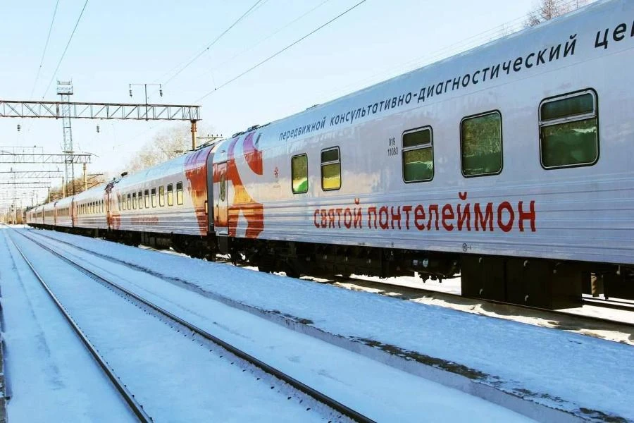 Медицинский поезд посетит 7 отдалённых населённых пунктов Иркутской области