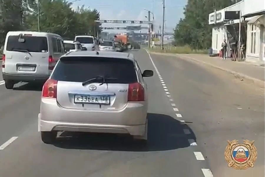 В Иркутской области пенсионерка-водитель не пропустила скорую помощь