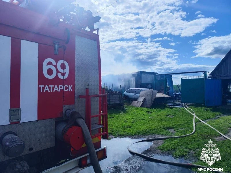 В Новосибирской области пожарный извещатель спас мать и двоих детей