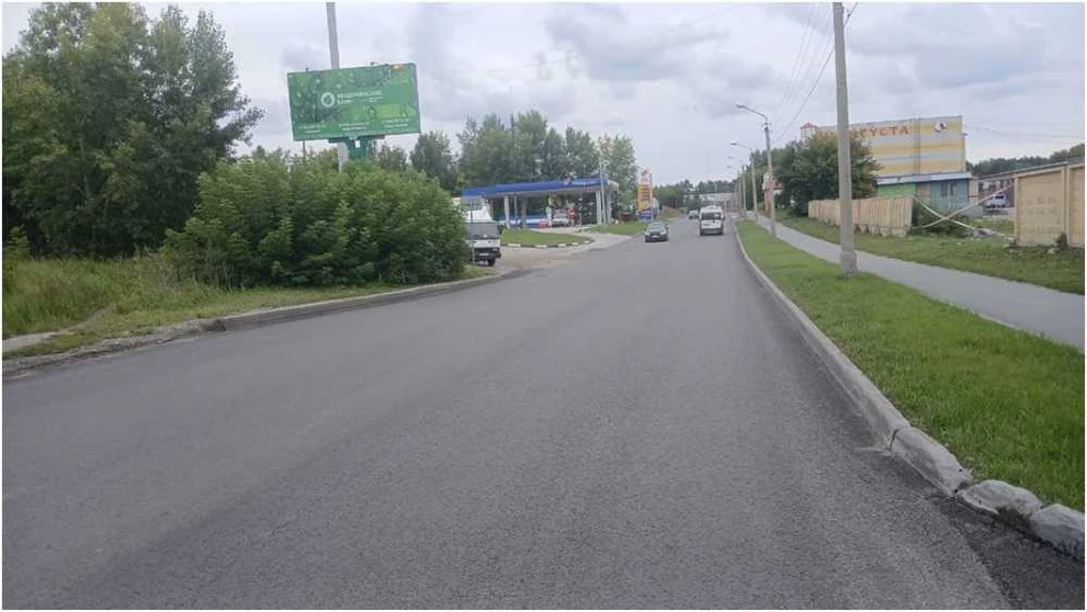 В Новосибирске завершили ремонт улицы Российской в Советском районе  