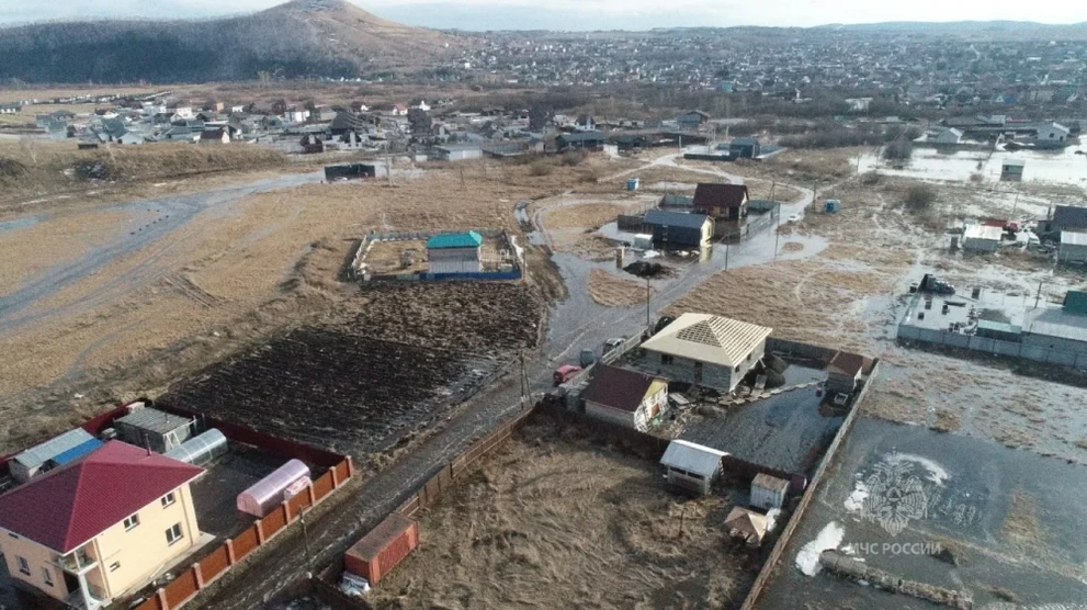 В Красноярском крае произошло подтопление 25 приусадебных участков и жилого дома 