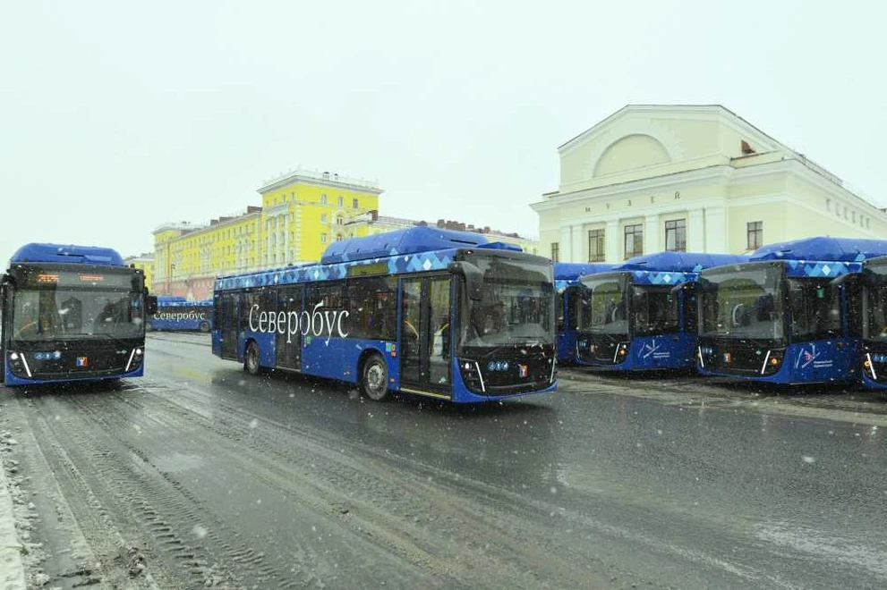 Экологичные автобусы прибыли в Красноярский край