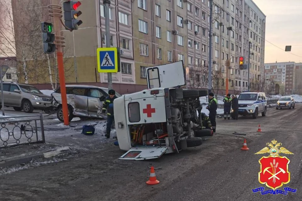 В Кузбассе разбираются с произошедшим ДТП с машиной скорой помощи  