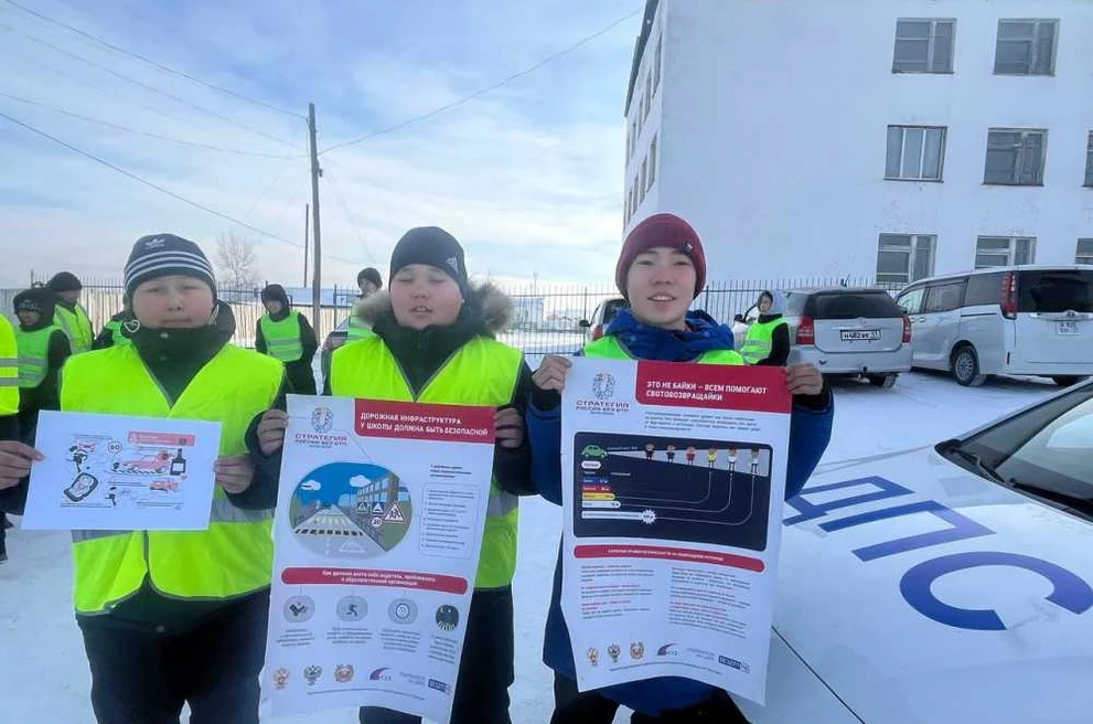В Туве прошла акция по безопасности перевозки детей в автомобилях