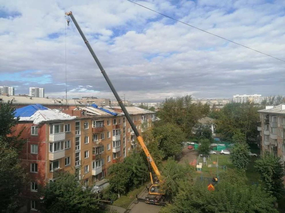 В 2025 году в Красноярском крае провели 1170 видов капремонта в жилых домах