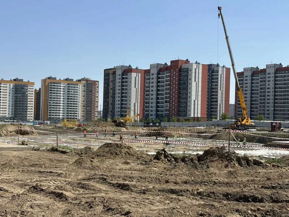 В Новосибирском районе начали строить современную школу на 1100 мест
