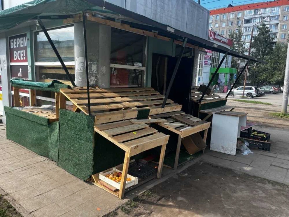 В Новосибирске изъяли почти тонну овощей у уличного торговца  