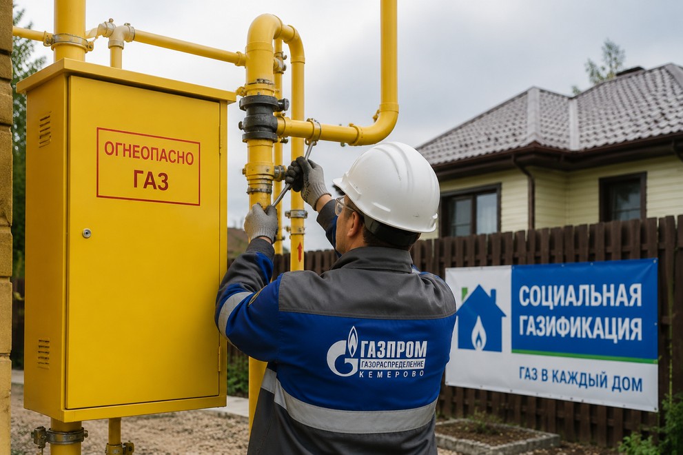 В Новосибирской области 190 домов в Гусином Броде подключат к газу