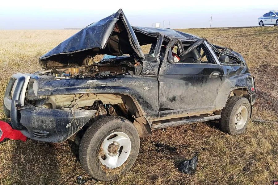 В аварии в Омской области погиб водитель внедорожника