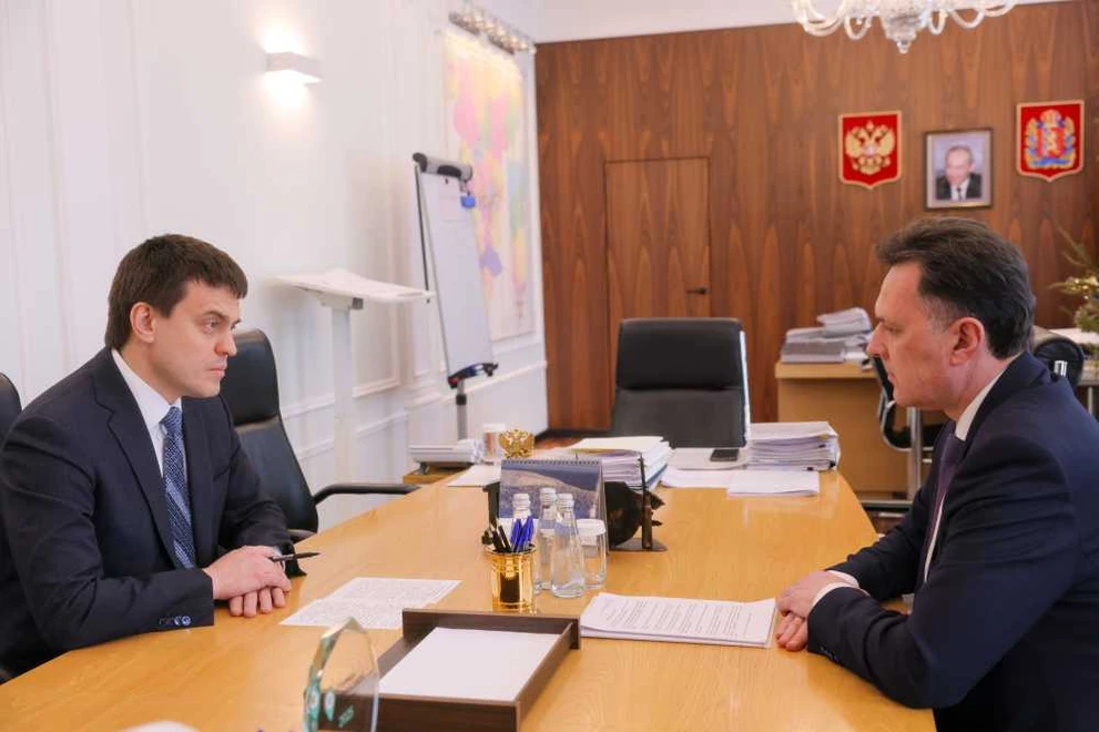 Михаил Котюков и Сергей Верещагин обсудили ключевые аспекты развития Красноярска