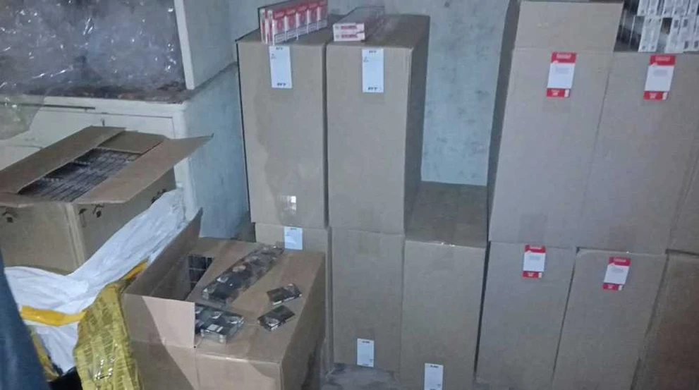 В Красноярском крае изъята нелегальная партия сигарет стоимость около 3 млн руб