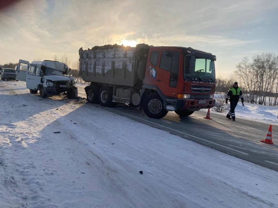 В Омской области в ДТП погиб водитель «ГАЗели»