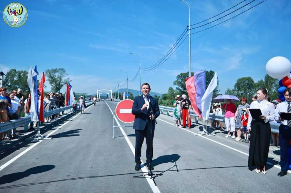 В Республике Алтай открыли долгожданный мост через Катунь