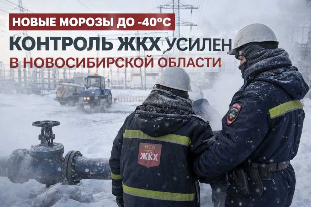 Новосибирская область переходит на усиленный режим работы ЖКХ из-за морозов