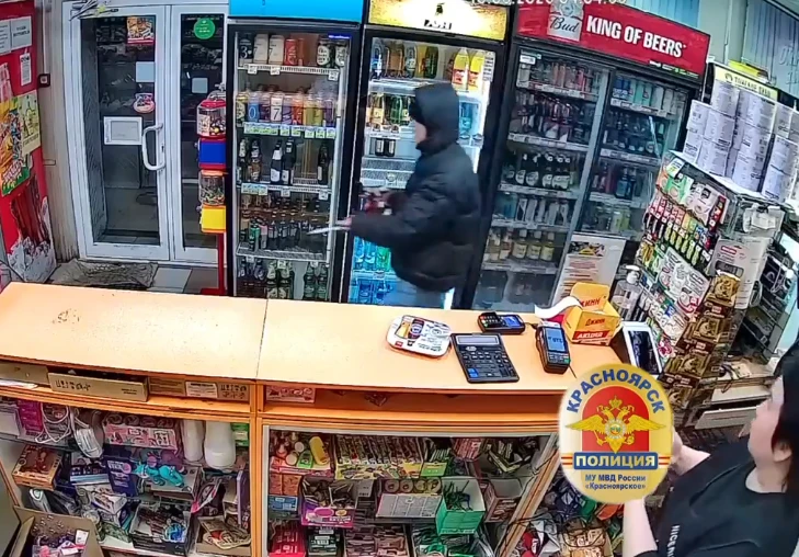 В Красноярске задержали подозреваемого в разбойных нападениях на магазины