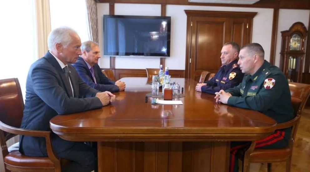 В Томске представили нового начальника Росгвардии Евгения Щербакова