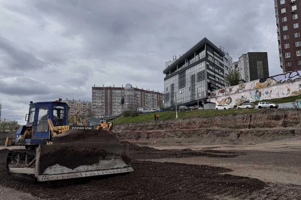 В Красноярске стартовали работы по реконструкции переулка Боготольского