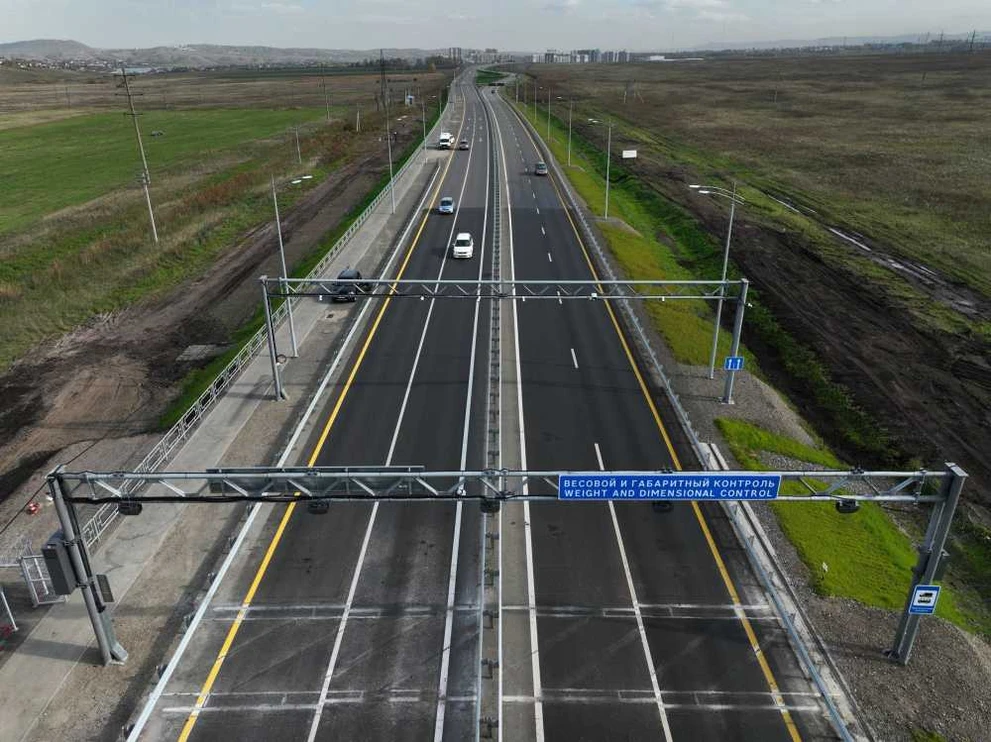 В Красноярске начал работу новый пункт весогабаритного контроля